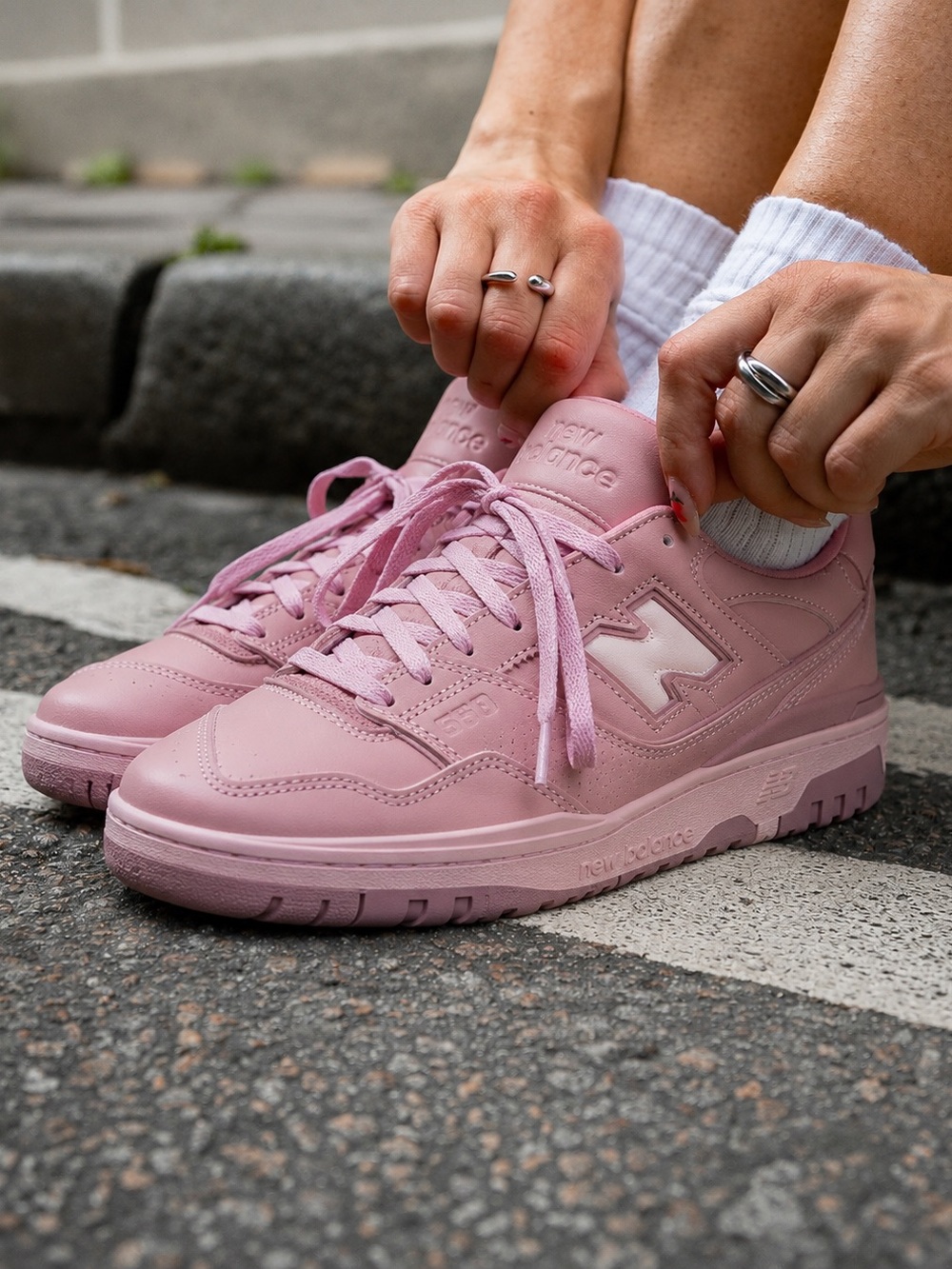 New Balance 550 Rosewood/pink 8,5 women